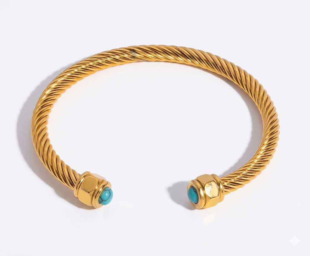 Kyma Turquoise Cuff