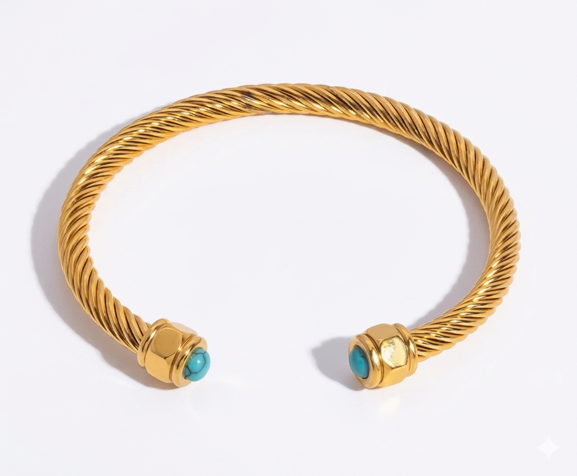 Kyma Turquoise Cuff