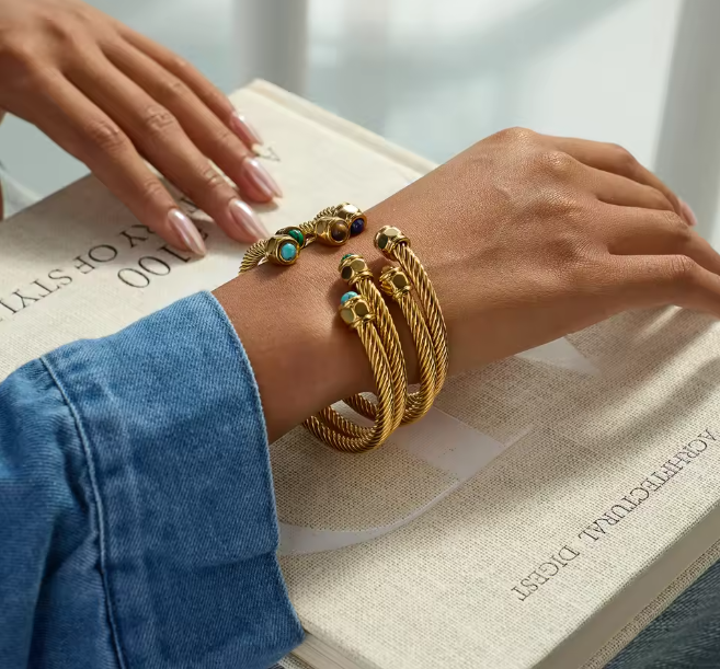 Kyma Turquoise Cuff